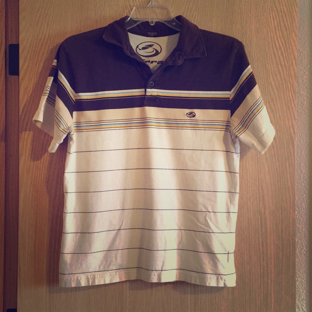 COPY - Kirra Men’s Striped Polo